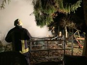 Vollbrand Schuppen